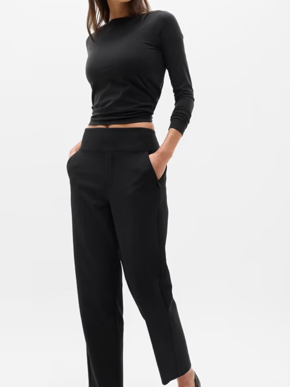 Athleta Endless High Rise Pant Size 4 Black **Originally $109, Worn 5 times**